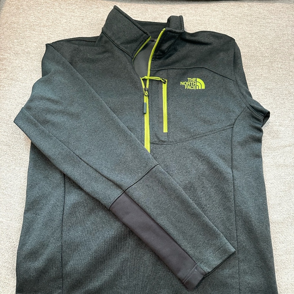 Grey North Face pullover